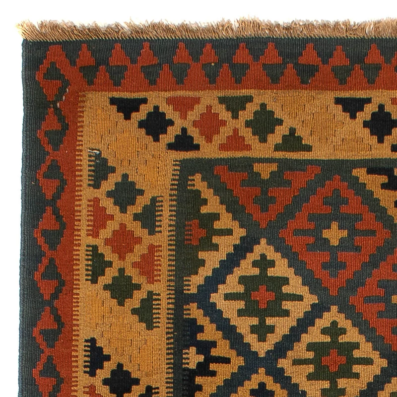 Kelim Fars Teppich 158x203cm - mehrfarbig