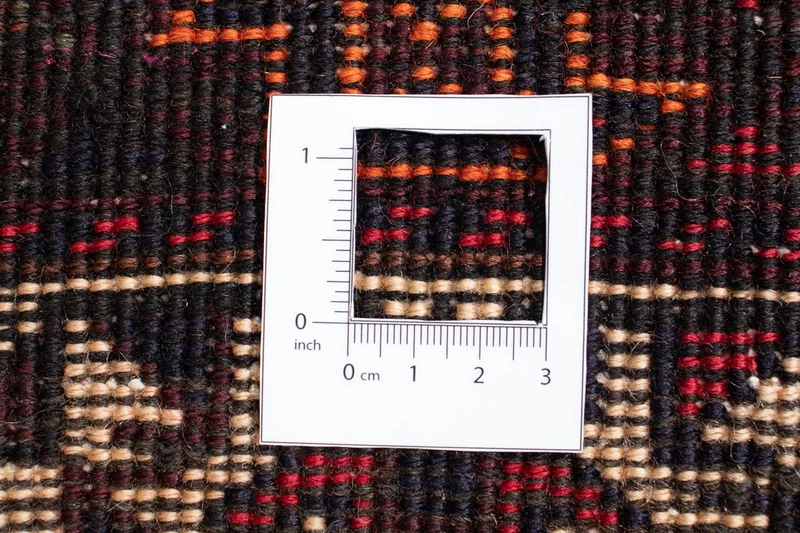Shiraz Teppich 200x295cm - Perserteppich - dunkelrot