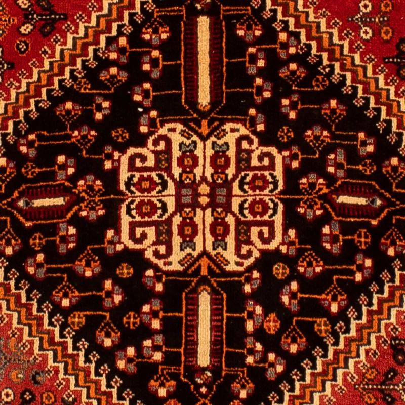 Ghashghai Teppich 203x288cm - Perserteppich - dunkelrot