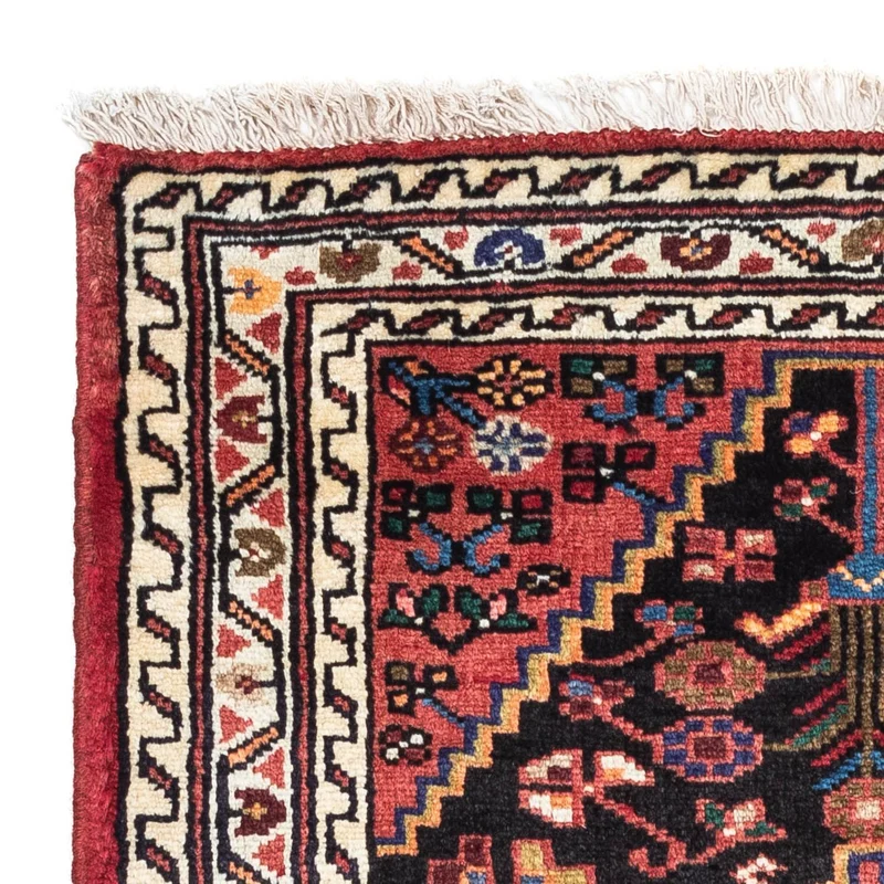 Touiserkan Teppich 75x130cm - Perserteppich - hellrot
