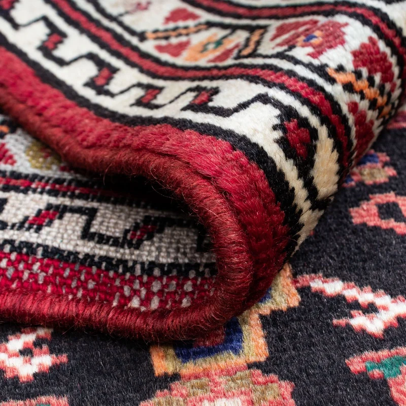Touiserkan Teppich 75x130cm - Perserteppich - hellrot