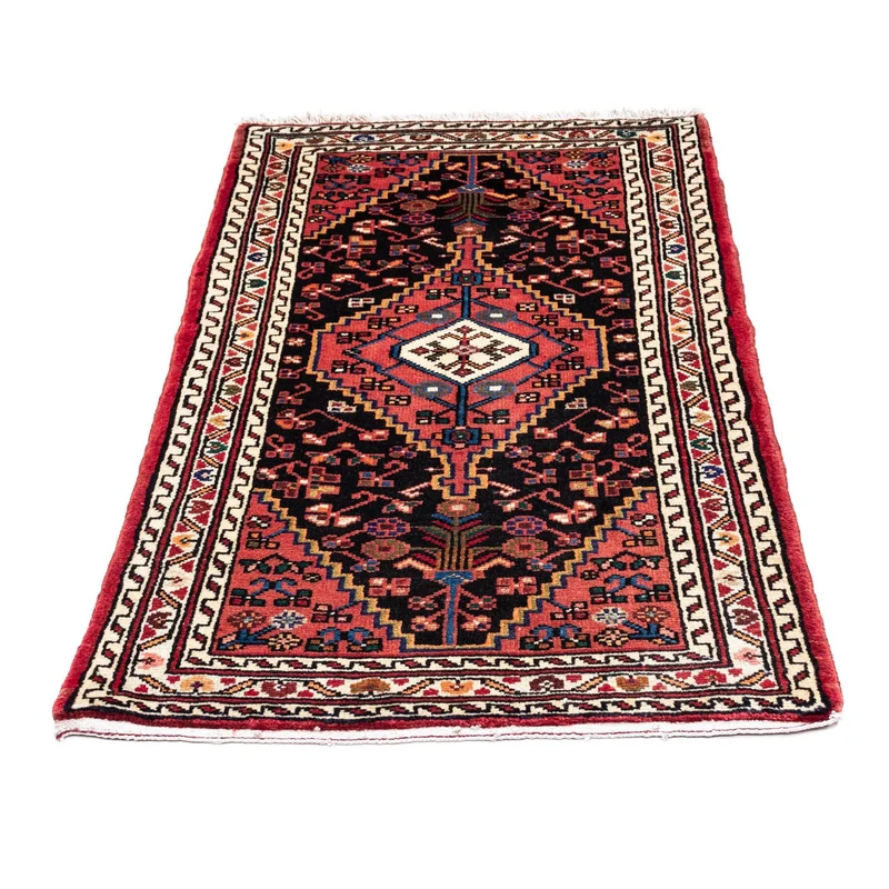 Touiserkan Teppich 75x130cm - Perserteppich - hellrot