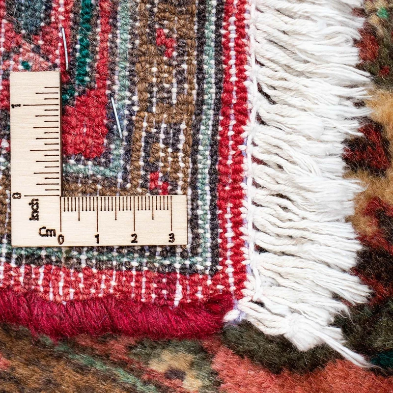 Hosseinabad Teppich 80x135cm - Perserteppich - hellrot