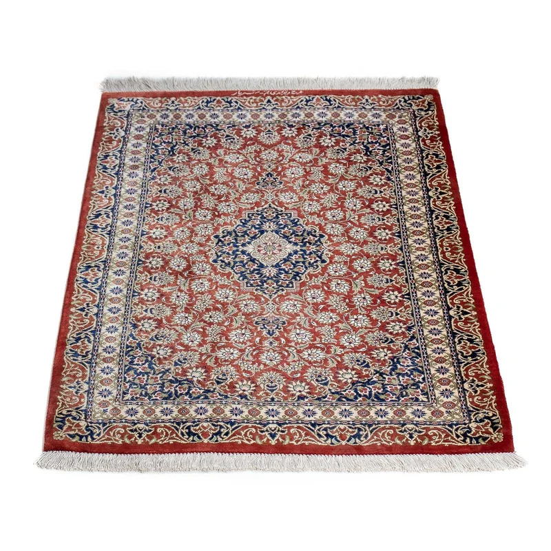 Ghom Teppich 60x86cm - Perserteppich - rost