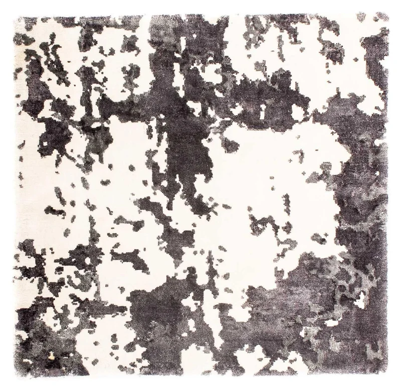 Viskose Teppich 70x70cm - beige