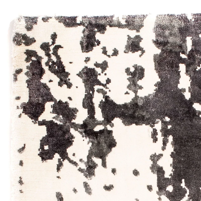 Viskose Teppich 70x70cm - beige