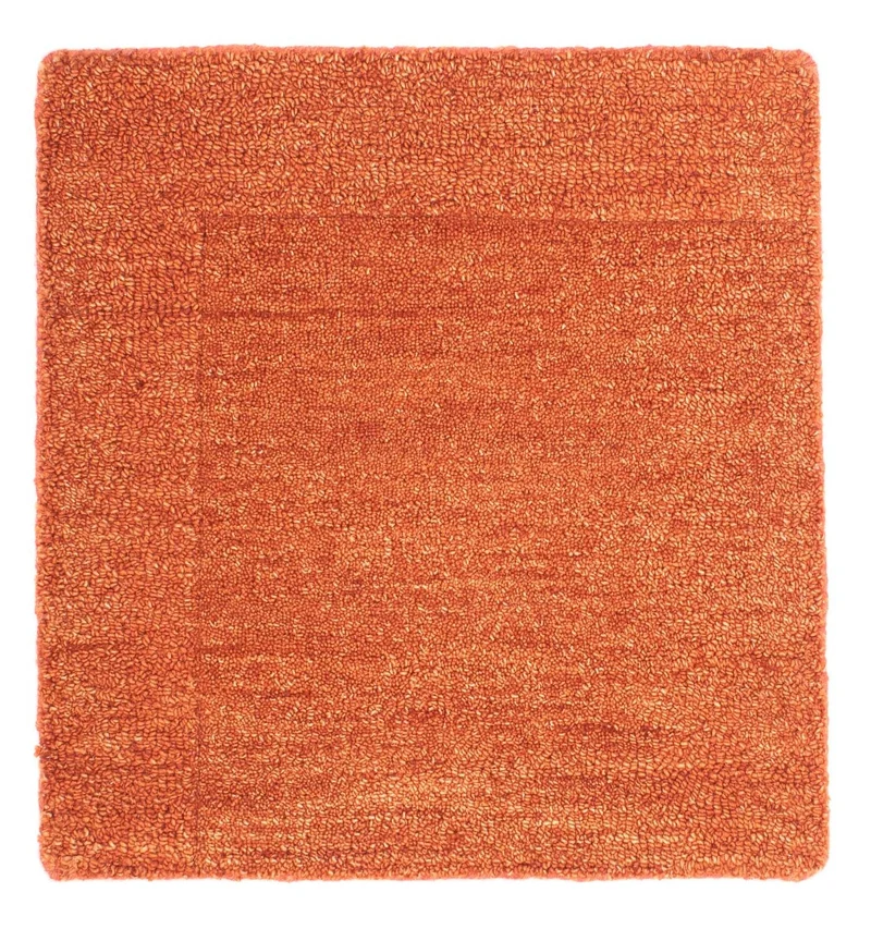 Wollteppich 47x47cm - orange