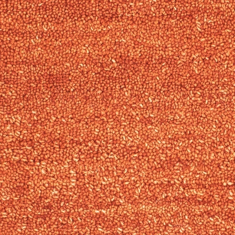 Wollteppich 47x47cm - orange