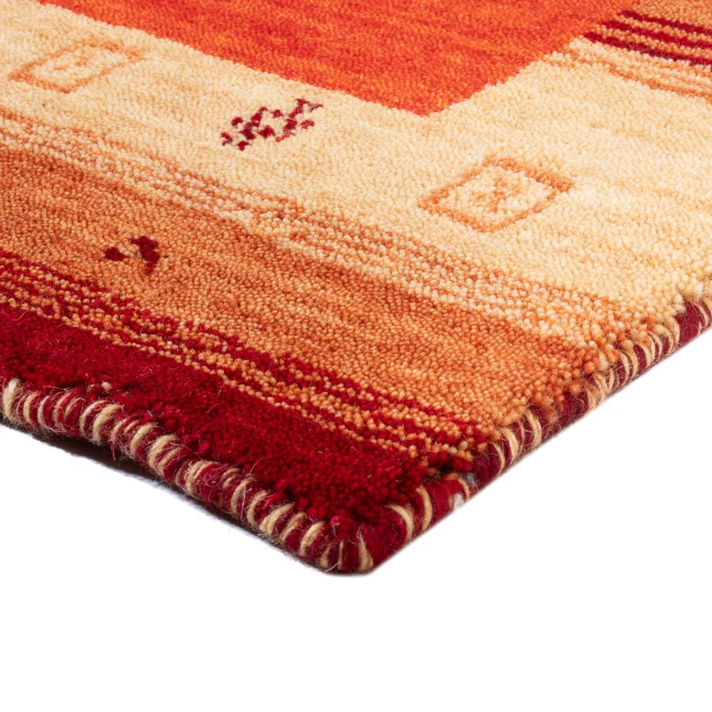 Gabbeh Teppich - Indus - 70 x 145 cm - orange