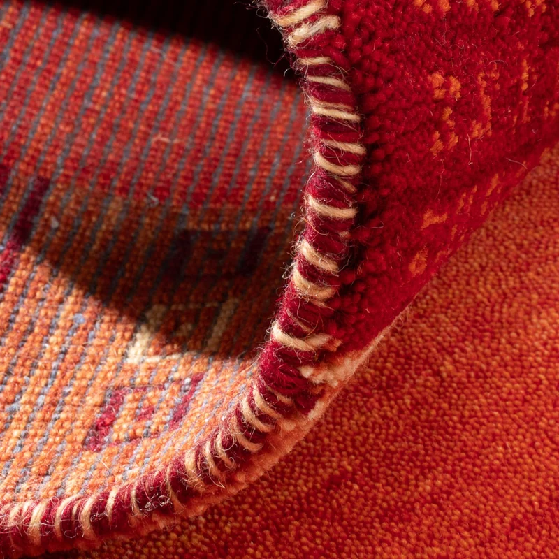 Gabbeh Teppich - Indus - 70 x 145 cm - orange