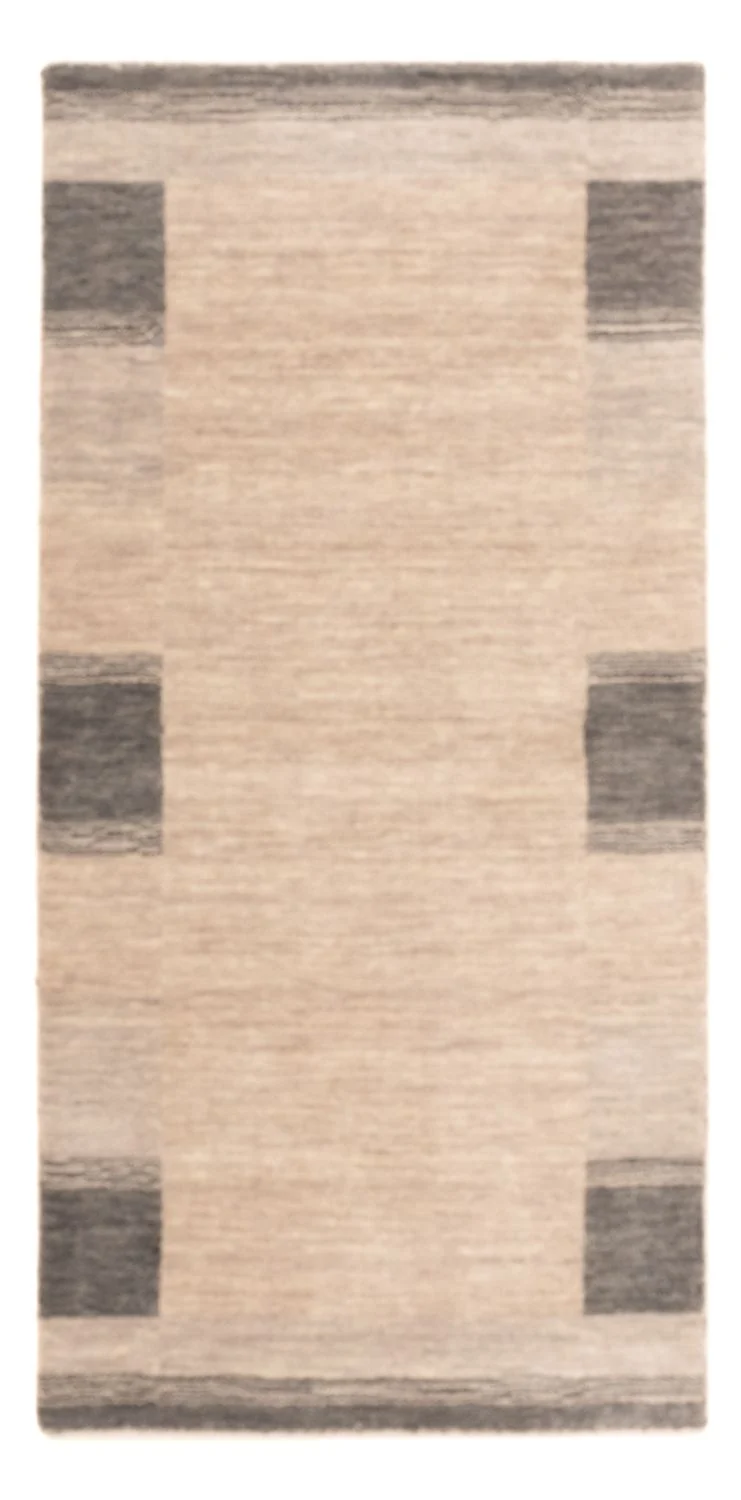 Gabbeh Teppich Indus 70x140cm - Wollteppich - mehrfarbig