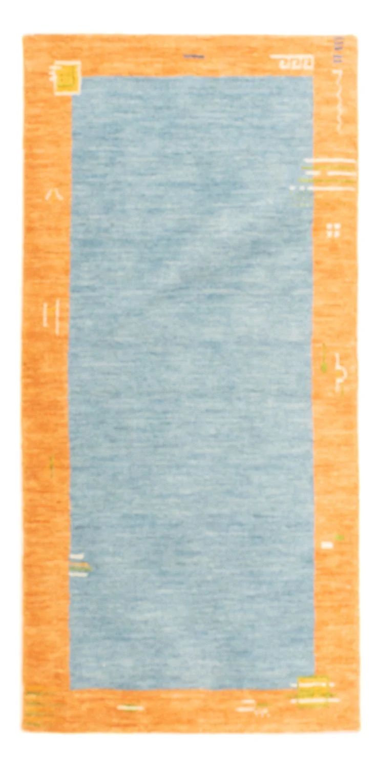 Gabbeh Teppich - Indus - 70 x 140 cm - hellblau
