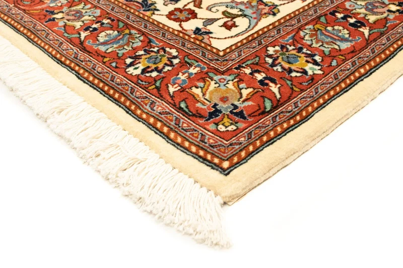 Sarough Teppich 100x150cm - Perserteppich - beige