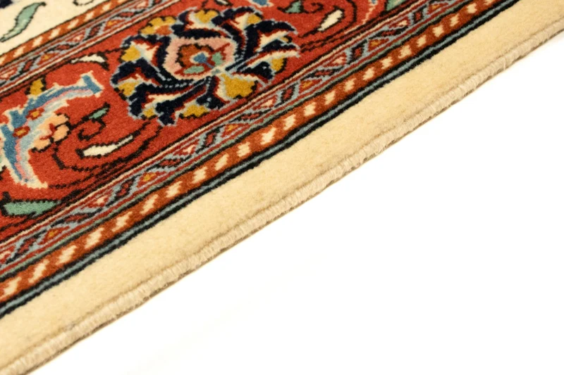 Sarough Teppich 100x150cm - Perserteppich - beige