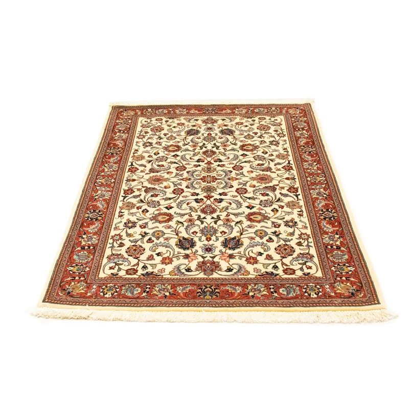 Sarough Teppich 100x150cm - Perserteppich - beige