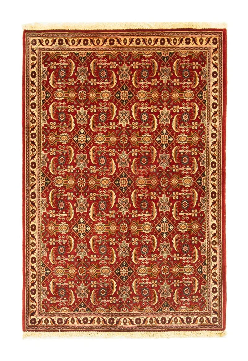 Ghashghai Teppich 98x144cm - Perserteppich - rot