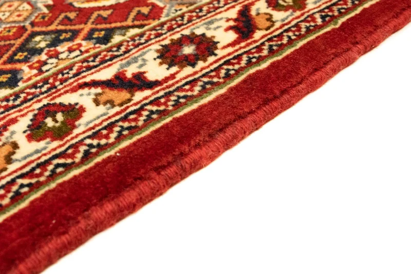 Ghashghai Teppich 98x144cm - Perserteppich - rot