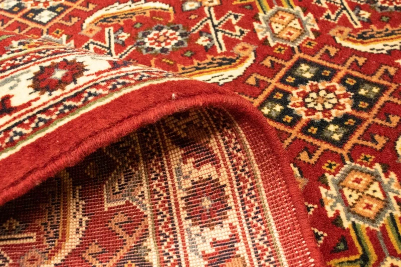 Ghashghai Teppich 98x144cm - Perserteppich - rot