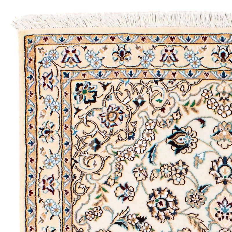 Nain - 9La Teppich 100x150cm - Perserteppich - beige