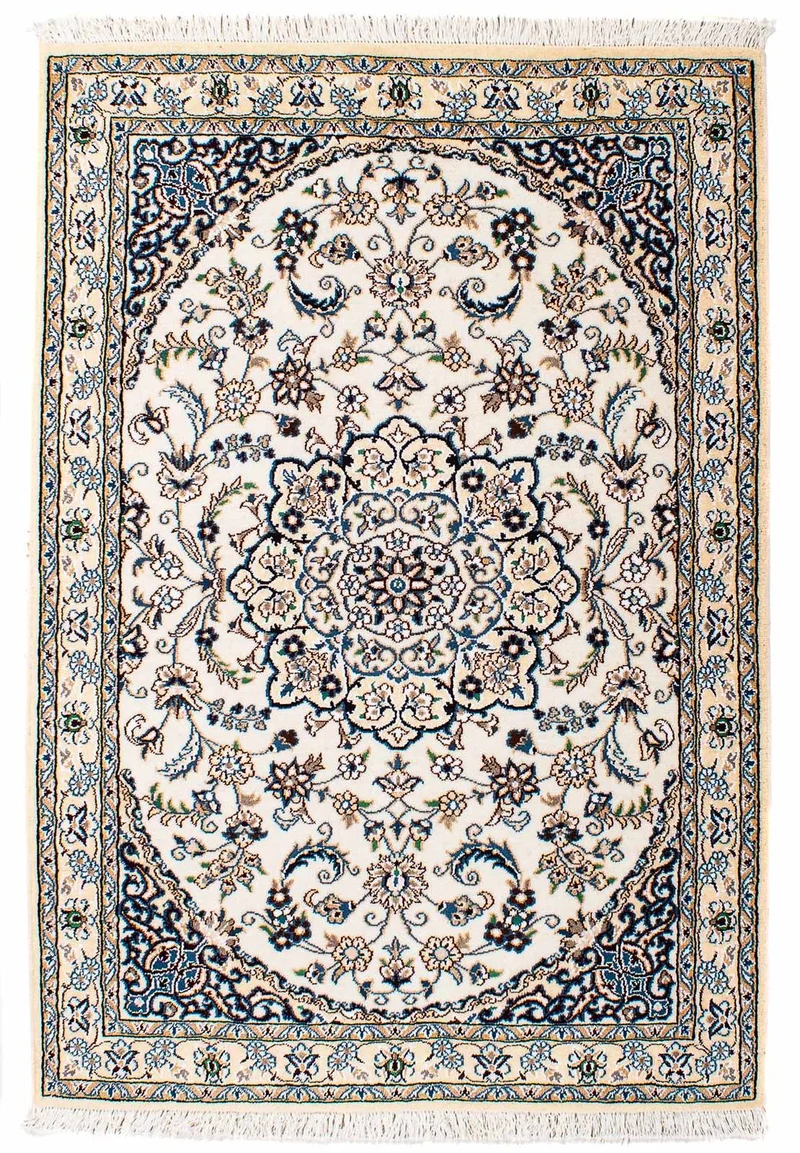 Nain - 9La Teppich 97x150cm - Perserteppich - beige