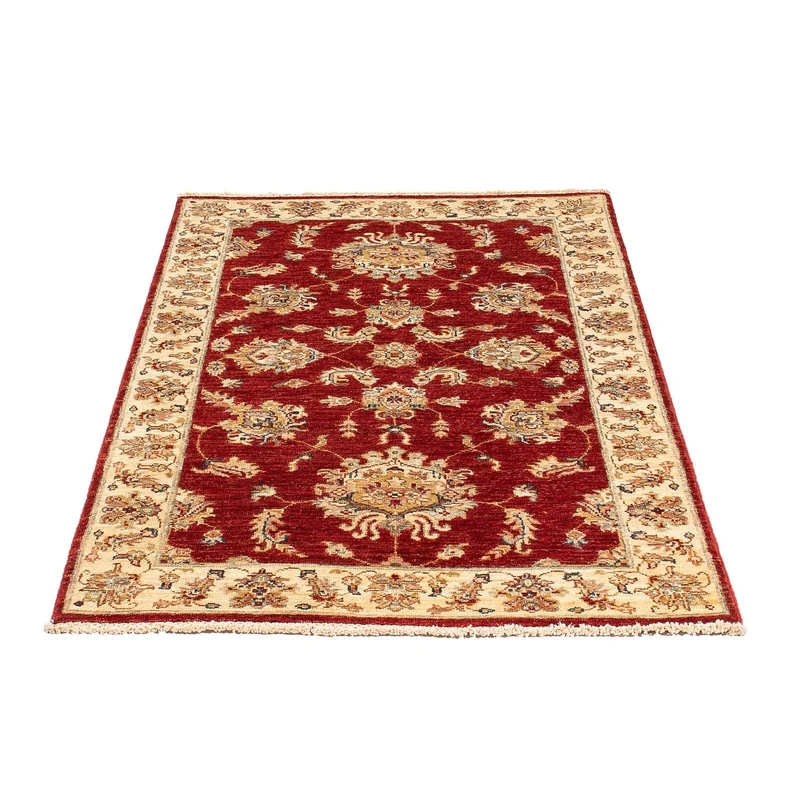 Ziegler Teppich 88x155cm - Orientteppich - dunkelrot