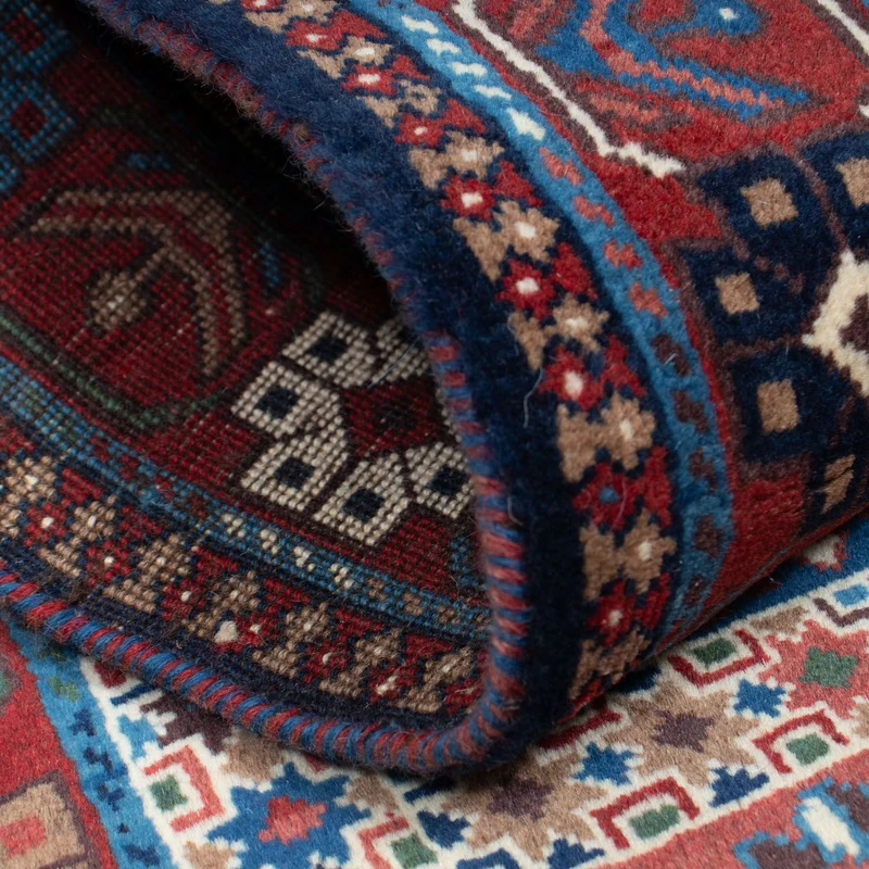 Yalameh Teppich 84x197cm - Perserteppich - dunkelrot