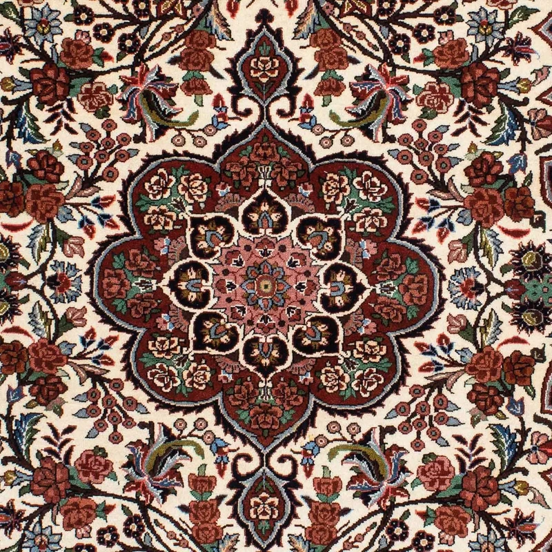 Bidjar Teppich 137x208cm - Perserteppich - beige