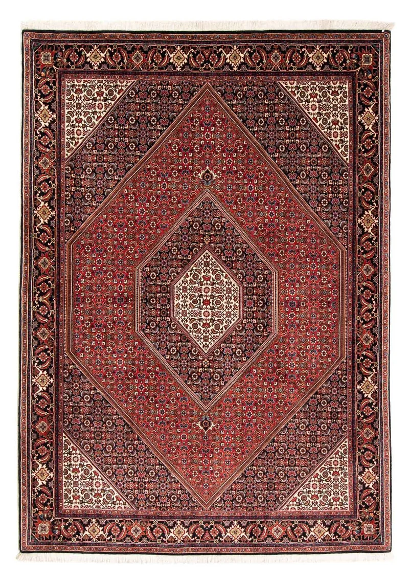 Bidjar Teppich 170x246cm - Perserteppich - rost