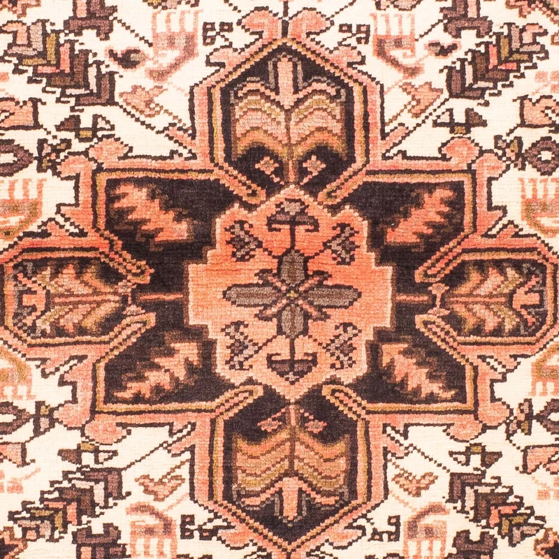 Heriz Teppich 100x148cm - Perserteppich - beige