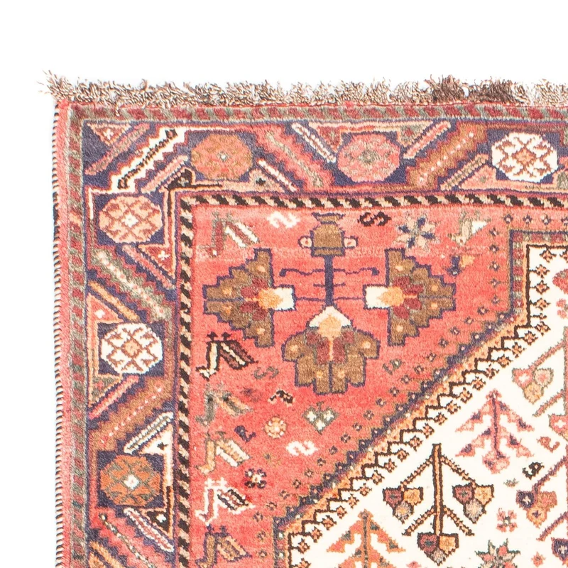 Ghashghai Teppich 107x162cm - Perserteppich - beige