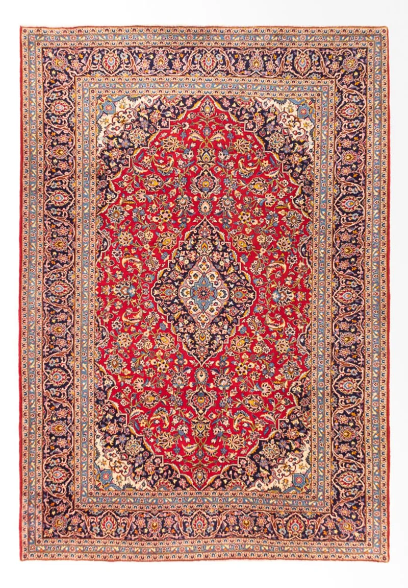Perserteppich - Keshan - 253 x 362 cm - rot