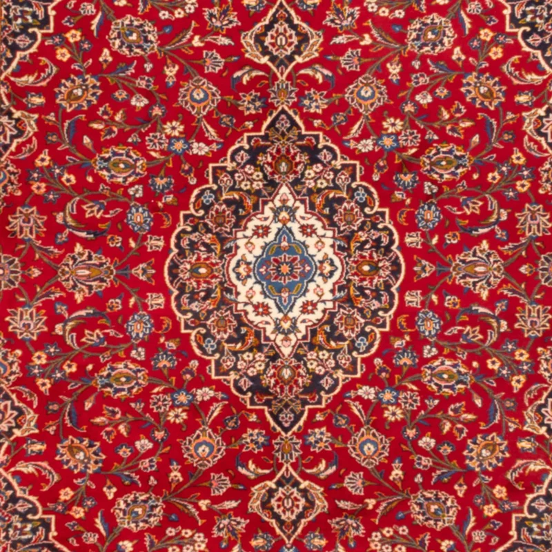 Perserteppich - Keshan - 260 x 335 cm - rot