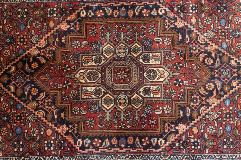Perserteppich - Nomadic 100 x 145 cm - blau