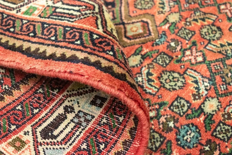 Hosseinabad Teppich 105x145cm - Perserteppich - braun