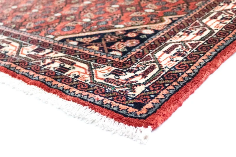 Hosseinabad Teppich 104x157cm - Perserteppich - rot