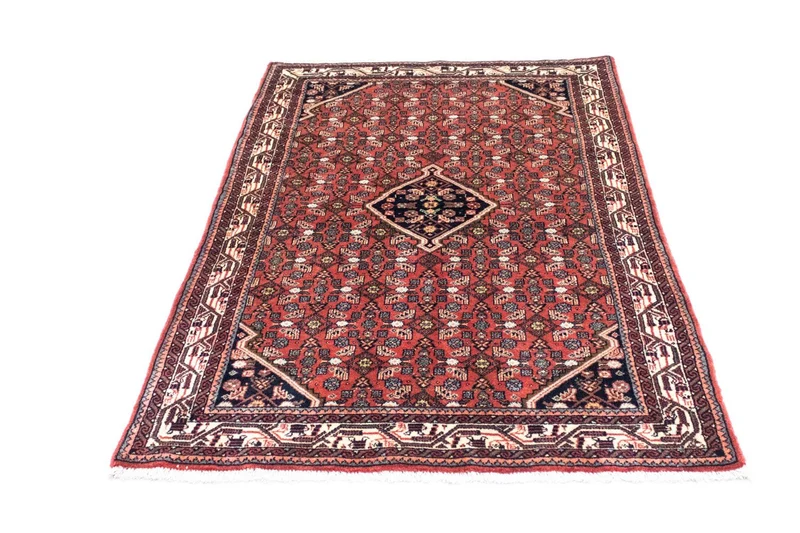 Hosseinabad Teppich 104x157cm - Perserteppich - rot