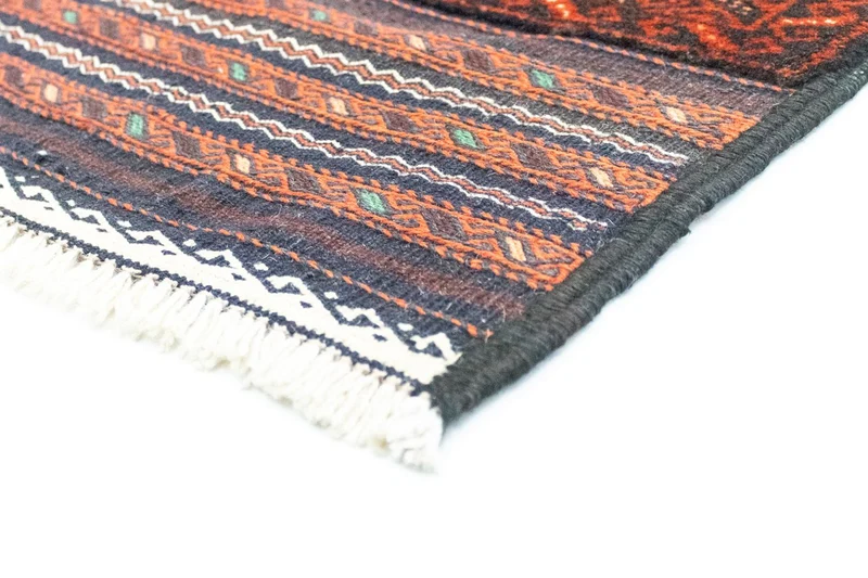 Belutsch Teppich 90x157cm - Orientteppich - orange