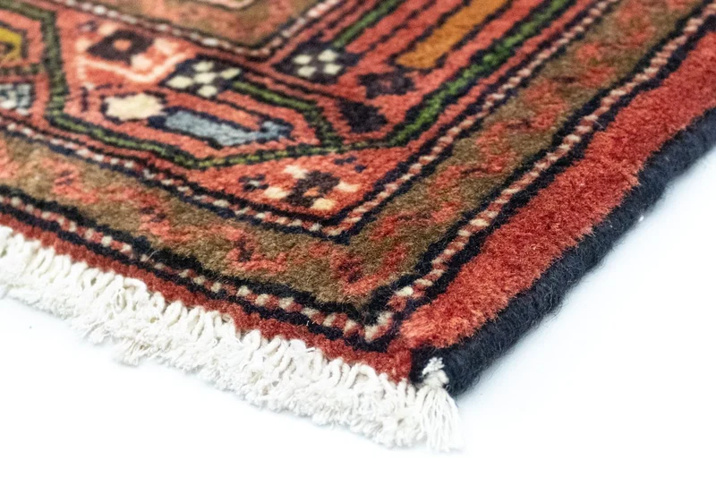 Hamadan Teppich 75x123cm - Perserteppich - beige
