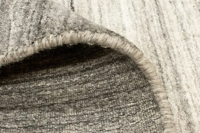 Gabbeh Teppich - Loribaft Perser 140 x 200 cm - grau