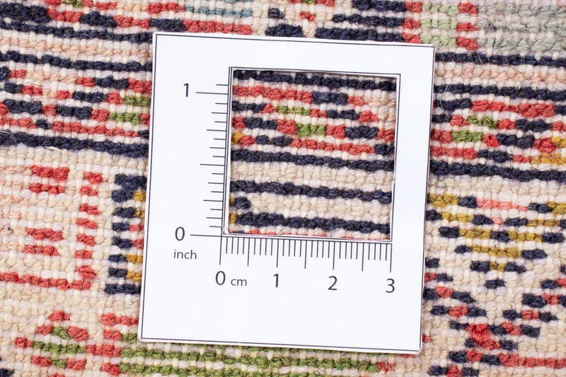 Hosseinabad Teppich 100x155cm - Perserteppich - hellrot