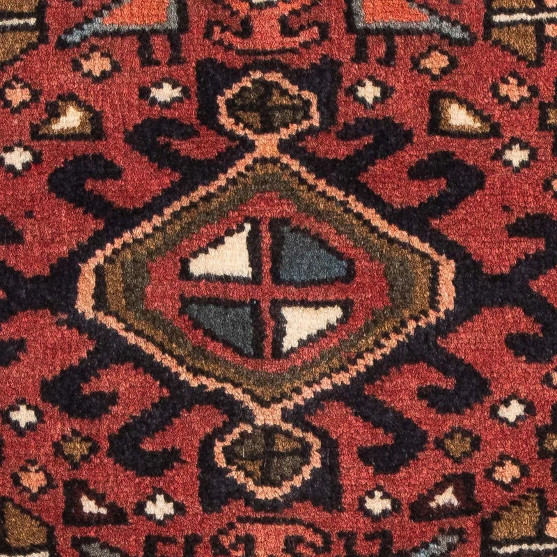 Qaraja Teppich 65x105cm - Perserteppich - braun