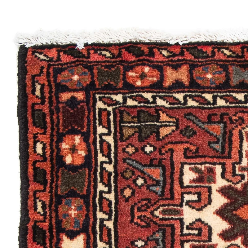 Qaraja Teppich 65x105cm - Perserteppich - braun