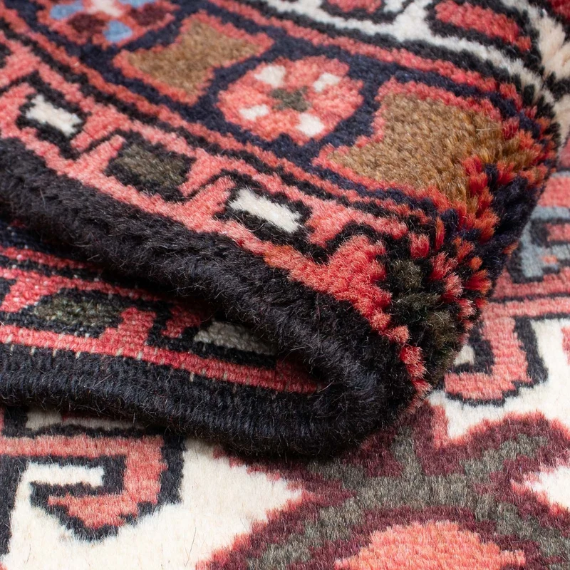 Qaraja Teppich 65x105cm - Perserteppich - braun