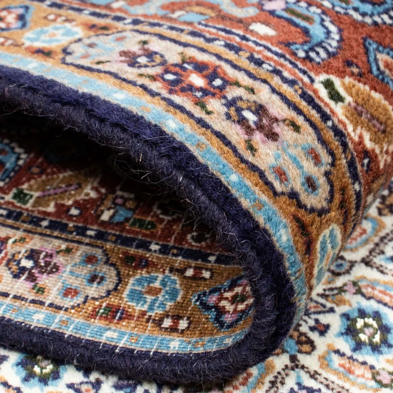 Moud Teppich 147x195cm - Perserteppich - beige