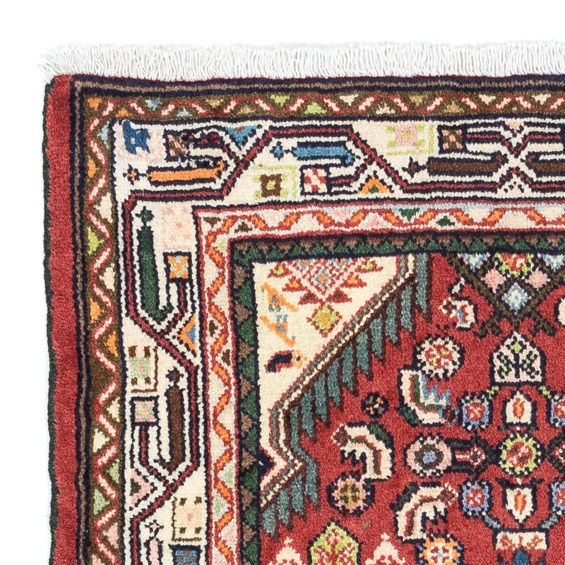 Hosseinabad Teppich 80x125cm - Perserteppich - rot