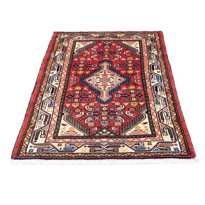 Hosseinabad Teppich 80x125cm - Perserteppich - rot