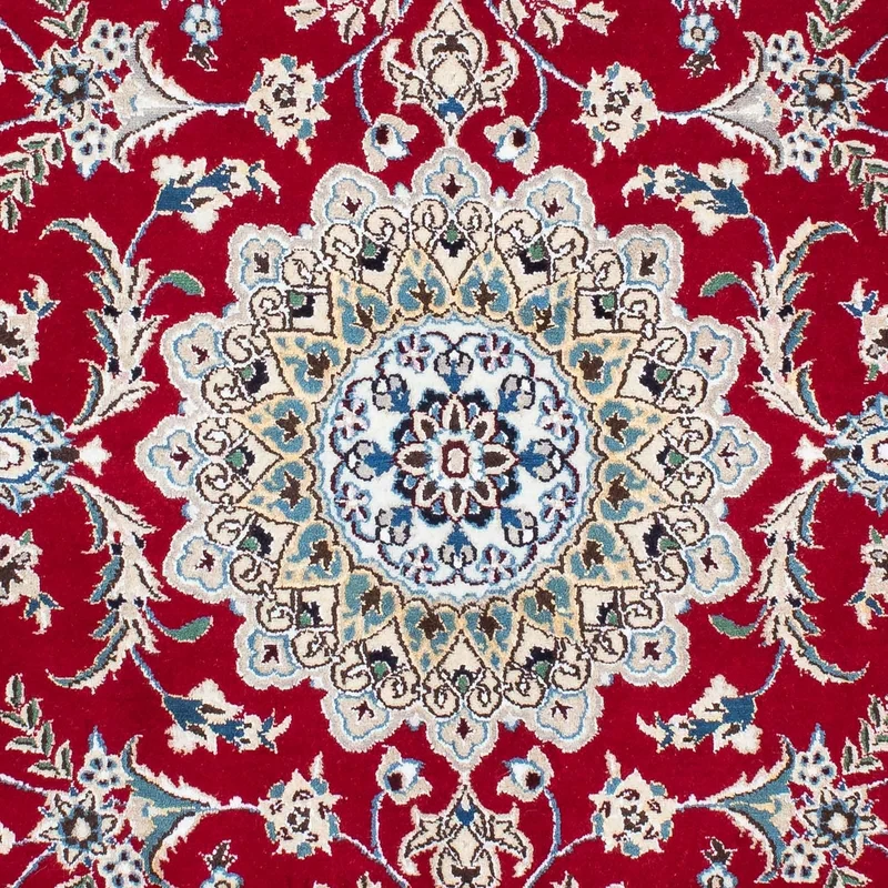 Nain - 9La Teppich 108x170cm - Perserteppich - rot