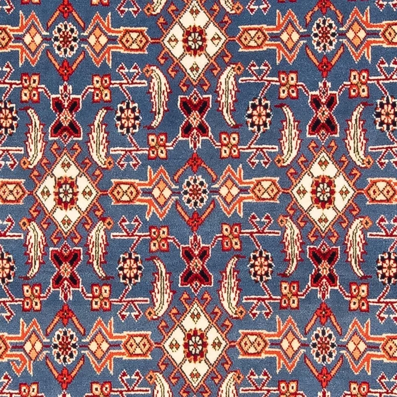Hosseinabad Teppich 107x146cm - Perserteppich - dunkelblau