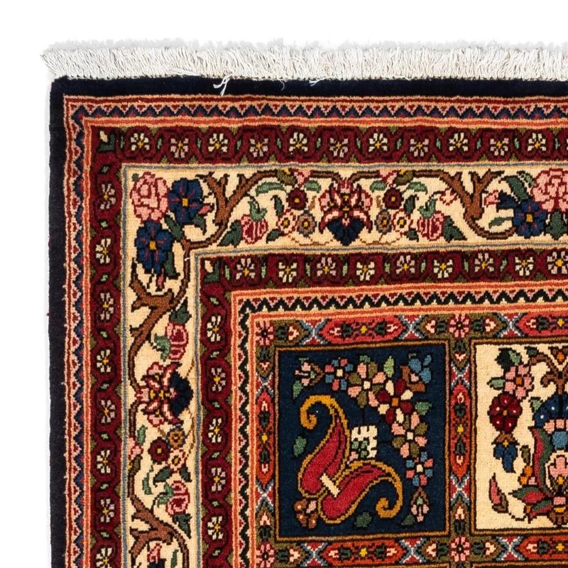 Bachtiar Teppich 103x150cm - Perserteppich - dunkelblau