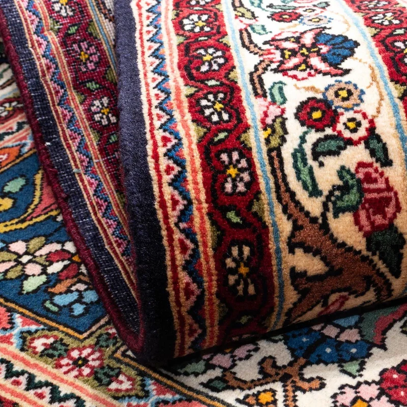 Bachtiar Teppich 103x150cm - Perserteppich - dunkelblau